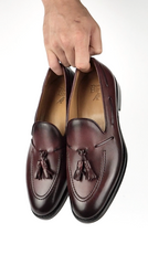 Henley Tassel Loafer Oxblood