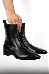 Memphis Zip Boot Black