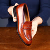 Roma Penny Loafer Chestnut
