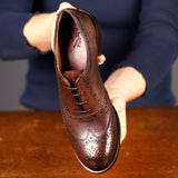 Siena Wingtip Oxford Brogue Brown