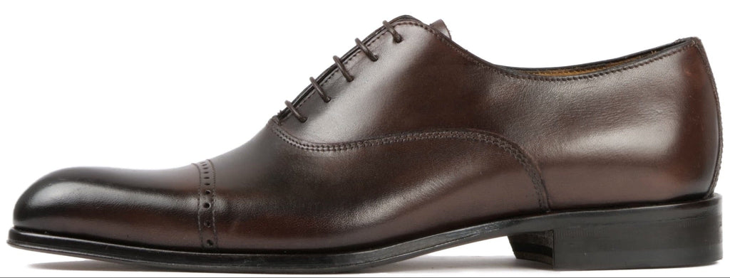 Cap Toe Oxford Dark Brown