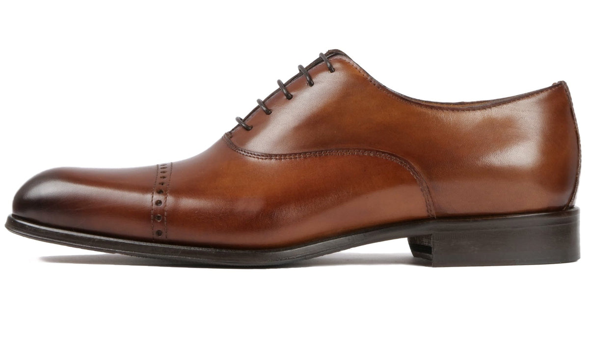 Cap Toe Oxford Brown & Thomas Bird & tblon.com