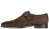 Brooklyn Single Monk Strap Brown Suede