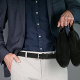 Suede Belt Black