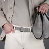 Suede Belt Grey
