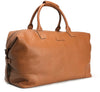 Leather Holdall/Weekend Bag Tan