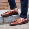 Henley Tassel Loafer Chestnut