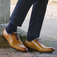 Benson Wholecut Oxford Almond Tan