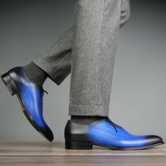 Benson Wholecut Custom Patina Blue