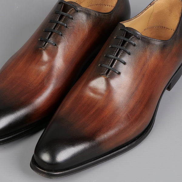 Benson Wholecut Custom Patina Brown