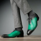 Benson Wholecut Custom Patina Green