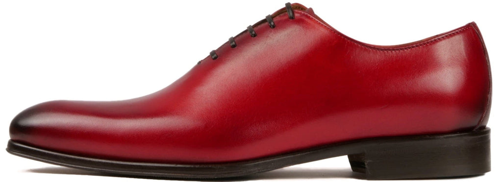 Wholecut Oxford Scarlet Red, US 8 Leather