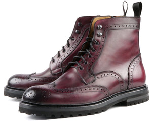 Wingtip Brogue Boot Brown | Thomas Bird | tblon.com display picture 2