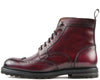 Montana Wingtip Brogue Boot Oxblood
