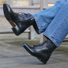 Florence Wingtip Brogue Boot Black