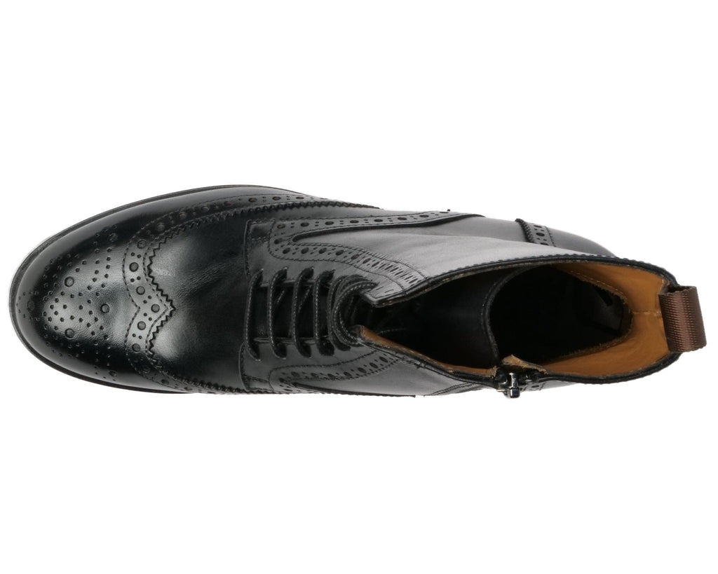Wingtip Brogue Boot Black | Thomas Bird | tblon.com Wingtip Brogue Boot Black | Thomas Bird | tblon.com