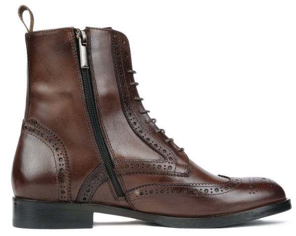 Florence Wingtip Brogue Boot Brown