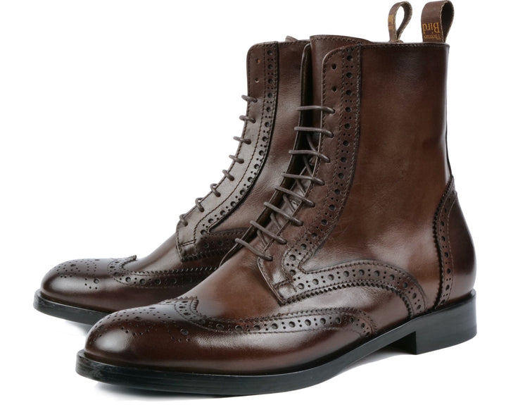 Florence Wingtip Brogue Boot Brown