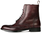 Florence Wingtip Brogue Boot Oxblood