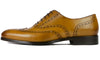 Cambridge Wingtip Oxford Brogue Almond Tan