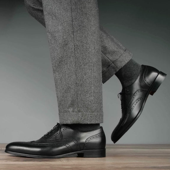 wingtip brogue oxford