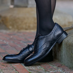 Siena Wingtip Oxford Brogue Black