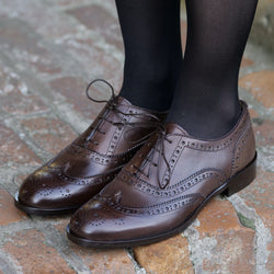 Siena Wingtip Oxford Brogue Brown