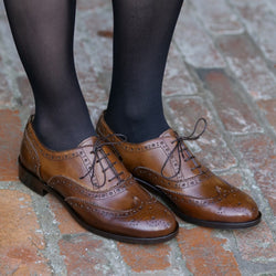Siena Wingtip Oxford Brogue Tan