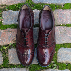 Siena Wingtip Oxford Brogue Oxblood