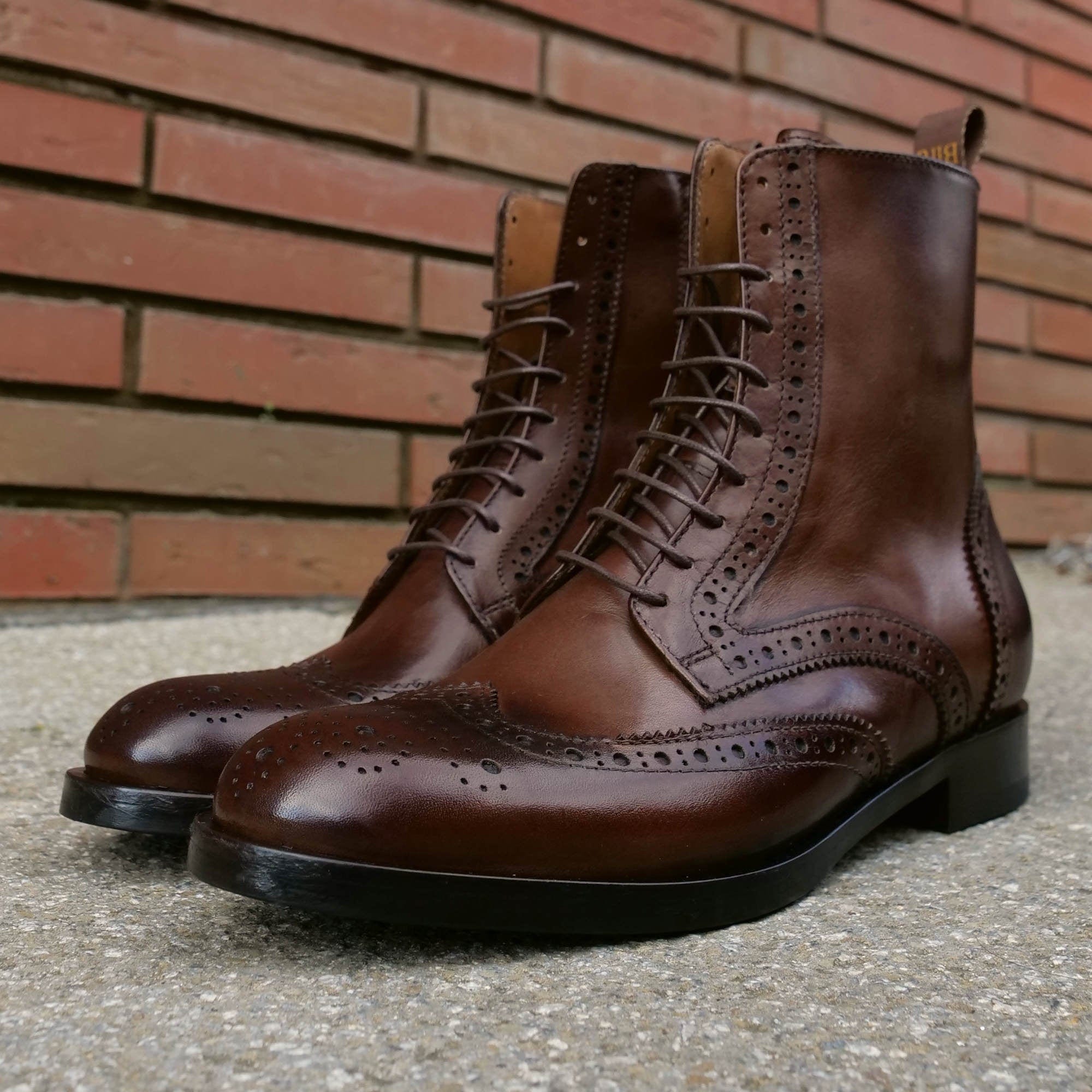 Wingtip Brogue Boot Brown | Thomas Bird Wingtip Brogue Boot Brown | Thomas Bird