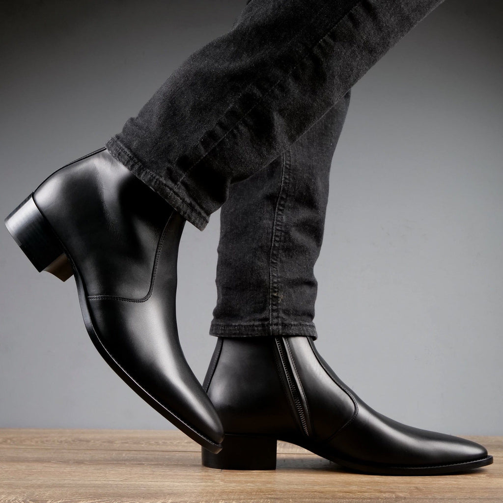 Memphis Zip Boot Black