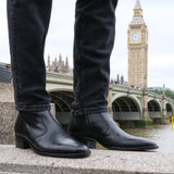 Memphis Zip Boot Black