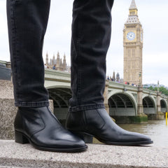 Memphis Zip Boot Black