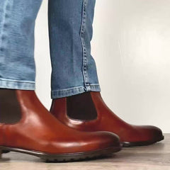 Eastwood Chelsea Boot R Chestnut