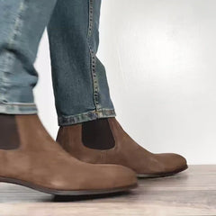 Eastwood Chelsea Boot Mocha Brown Suede