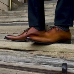 Benson Wholecut Oxford Tan