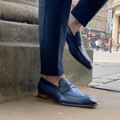 Hampton Penny Loafer Blue