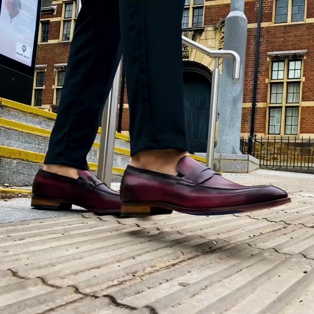 Penny Loafer Oxblood/Burgundy