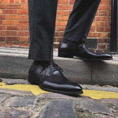 Buckingham Derby Blucher Black