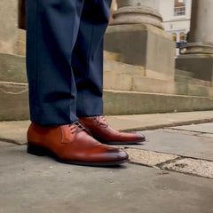 Buckingham Derby Blucher Chestnut
