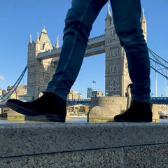 Eastwood Chelsea Boot Black Suede