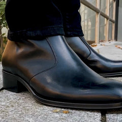 Memphis Zip Boot Black