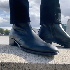 Phoenix Zip Boot Black