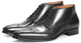 Newton Wingcap Chukka Boot - Black