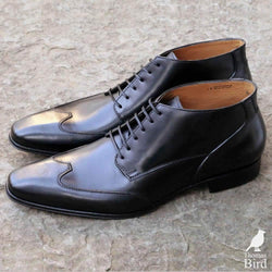 Newton Wingcap Chukka Boot - Black