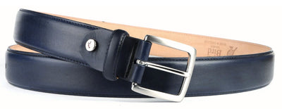 Leather Belt Blue
