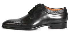 Richmond Cap Toe Derby - Black