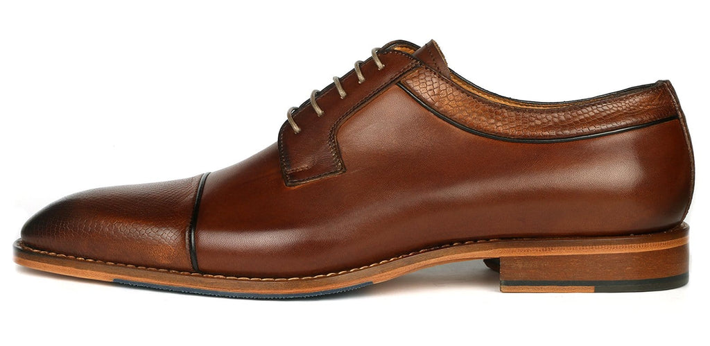 Cap Toe Derby Snakeskin | Thomas Bird | tblon.com display picture 2
