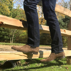 Eastwood Chelsea Boot - Mocha Brown Suede