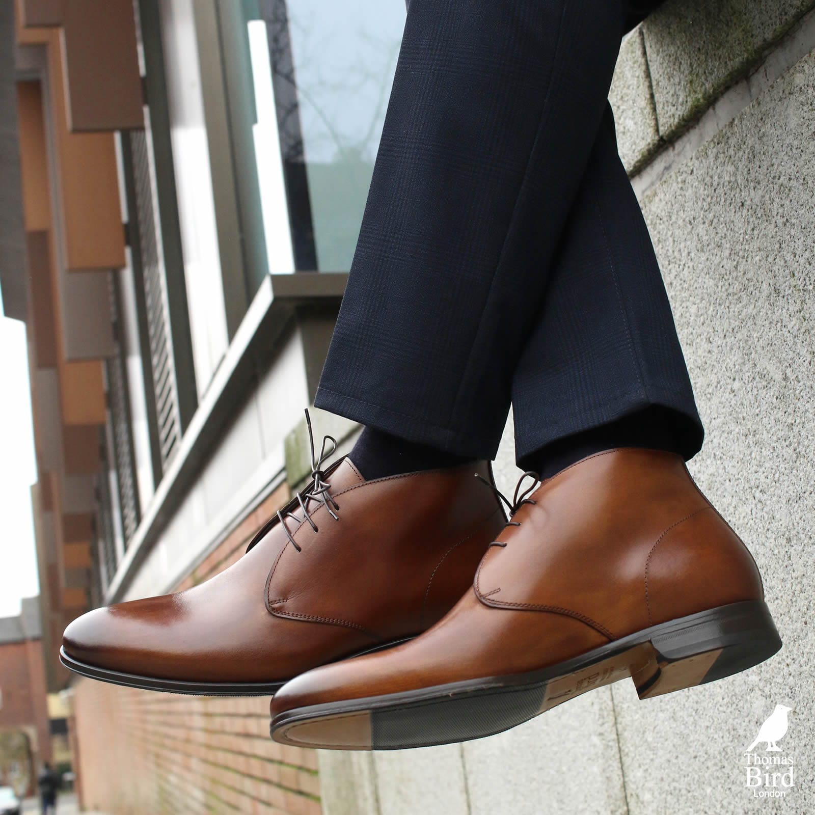 Chukka Boot Tan & Thomas Bird & tblon.com